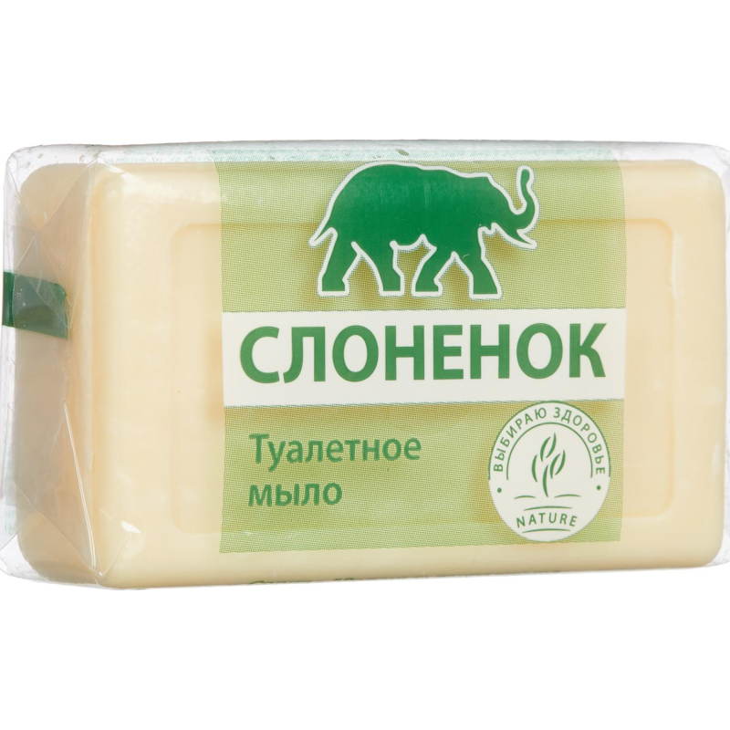 Мыло туалетное Ординарное СЛОНЕНОК 90гр.(в упаковке)_СПб - фото 1
