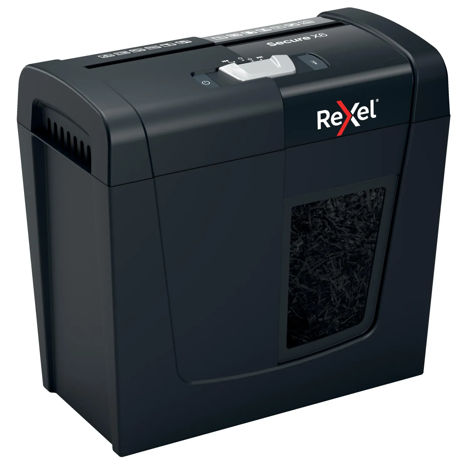 Шредер (уничтожитель) Rexel Secure X6 4ур.секр.,6лист,10л - фото 4