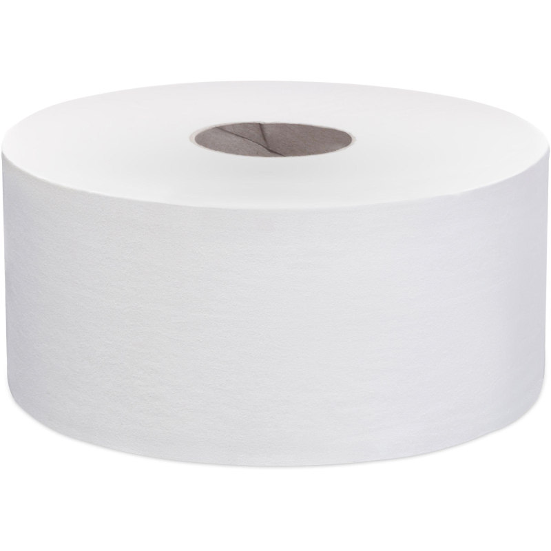 Бумага туалетная д/дисп Focus Eco Jumbo 1сл бел цел 450м 12рул/уп 5050785 - фото 4