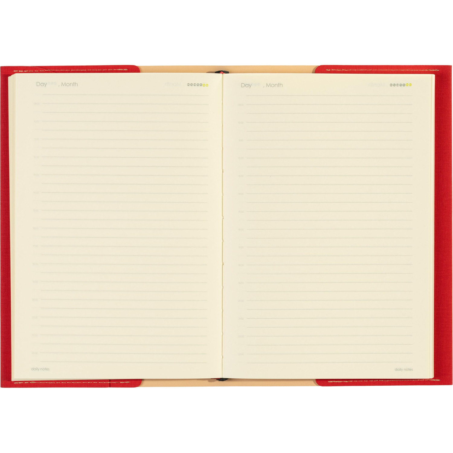 Ежедневник недатированный А5 sorrento (красный) 3-223/05 - фото 22