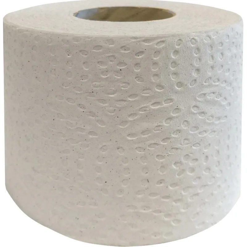 Бумага туалетная 1-сл.бел.перф.,тис.,54м 48рул/уп _Л - фото 2