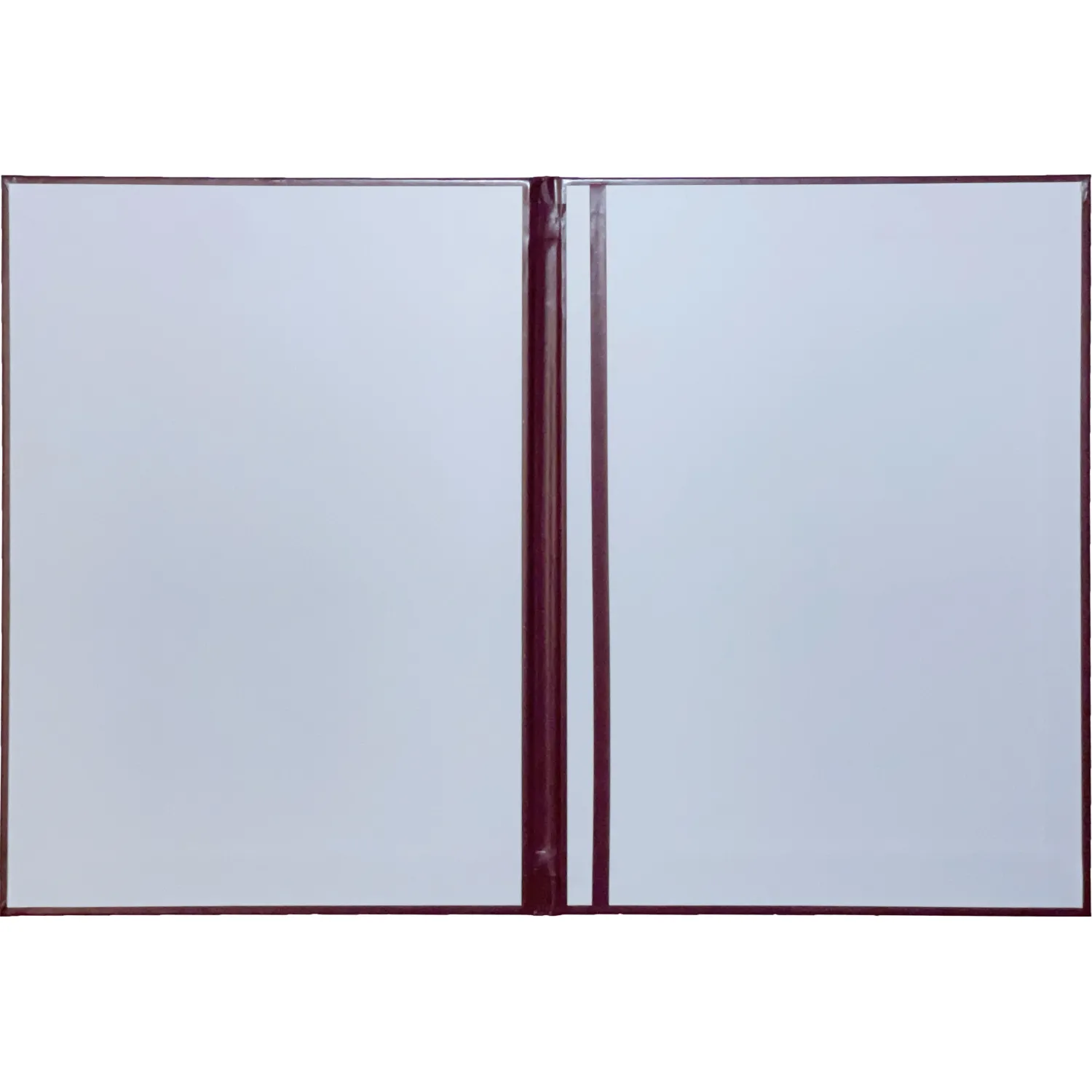 Папка адресная бумвинил, бордо, А4 - фото 2