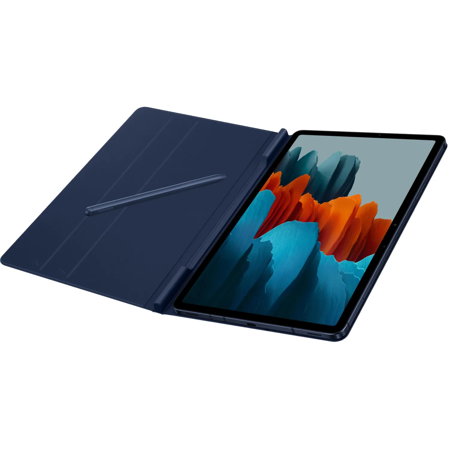 Чехол для планшета Galaxy Tab S7, Samsung Book Cover, т/син, EF-BT630PNEGRU - фото 6