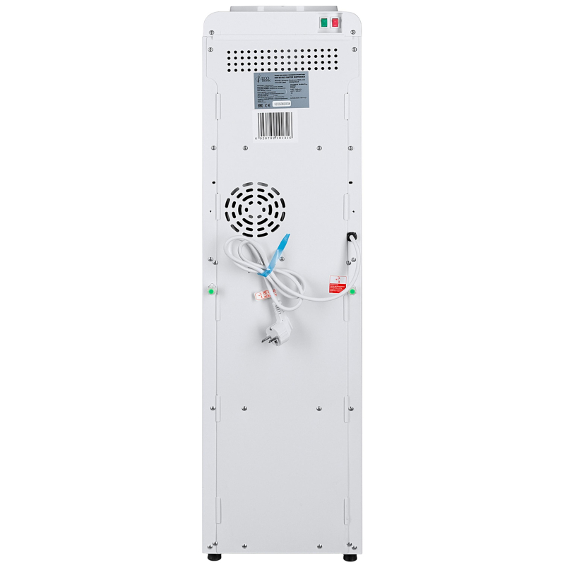 Кулер напольный ECOTRONIC M40-LCE white-black со шкафчиком - фото 6
