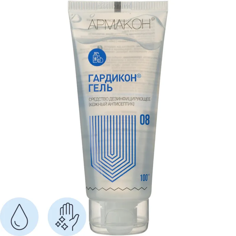 Гель антисептический Армакон Гардикон 100мл 1336 - фото 1