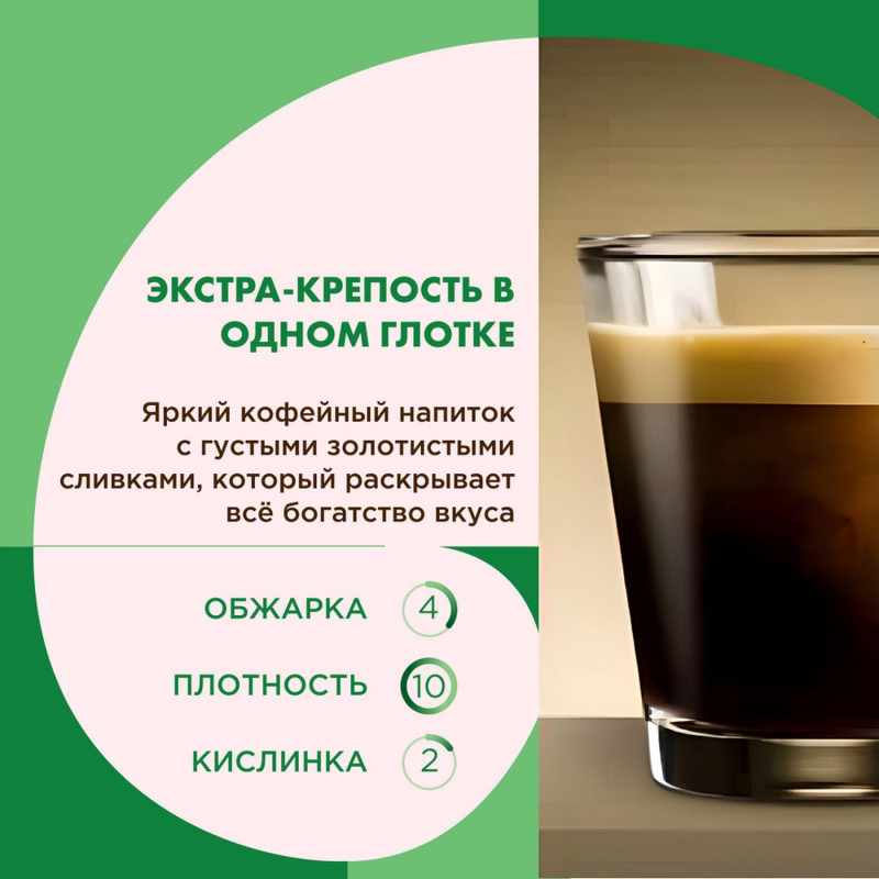 Кофе в капсулах Coffesso Ristretto blend, 20шт 101477 - фото 7