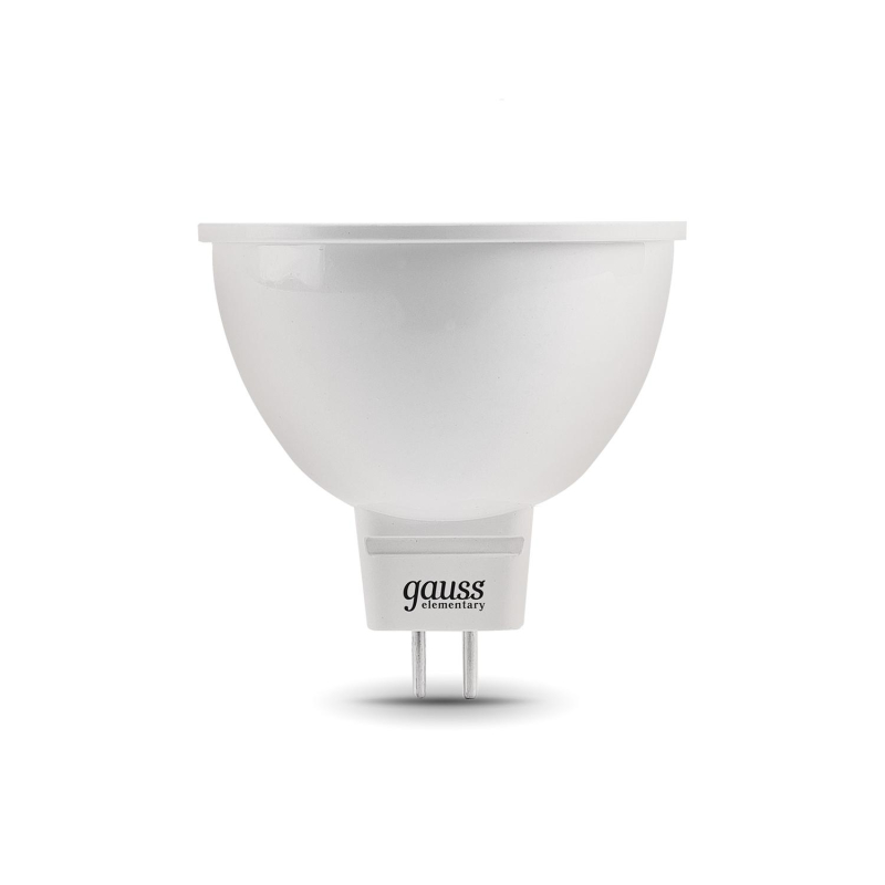 Лампа светодиодная Gauss Elementary 9W GU5.3 MR16 4100K 660lm 13529 - фото 3