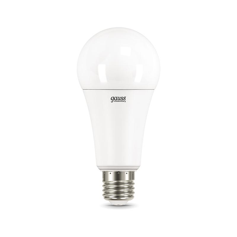 Лампа светодиодная Gauss Elementary 35W E27  3000K 2670lm 70215 - фото 3