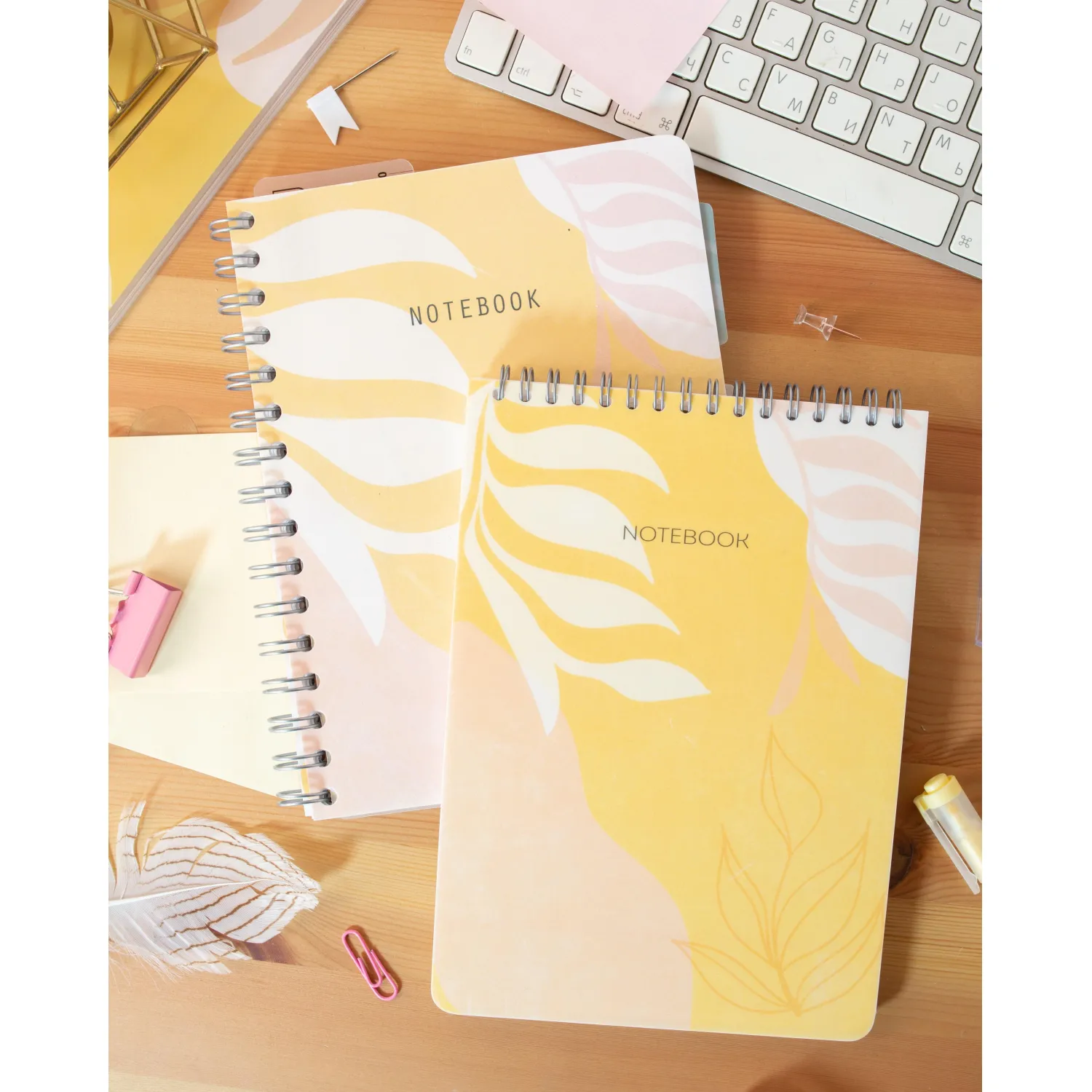 Бизнес-тетрадь 120л,клетка,А5 Flora 2,пласт.обл,серебр.спир,3раздел,линейка - фото 14