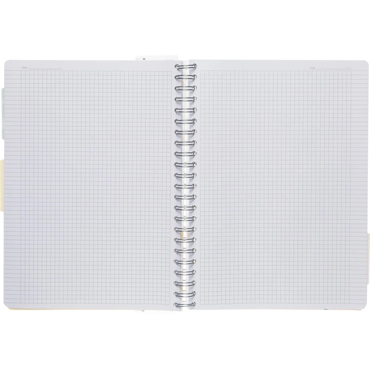 Бизнес-тетрадь 120л,клетка,А4 Flora 1,пласт.обл,серебр.спир,3раздел,линейка - фото 6