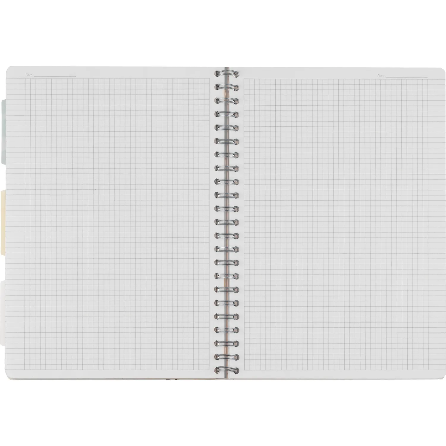 Бизнес-тетрадь 120л,клетка,А4 Flora 2,пласт.обл,серебр.спир,3раздел,линейка - фото 6