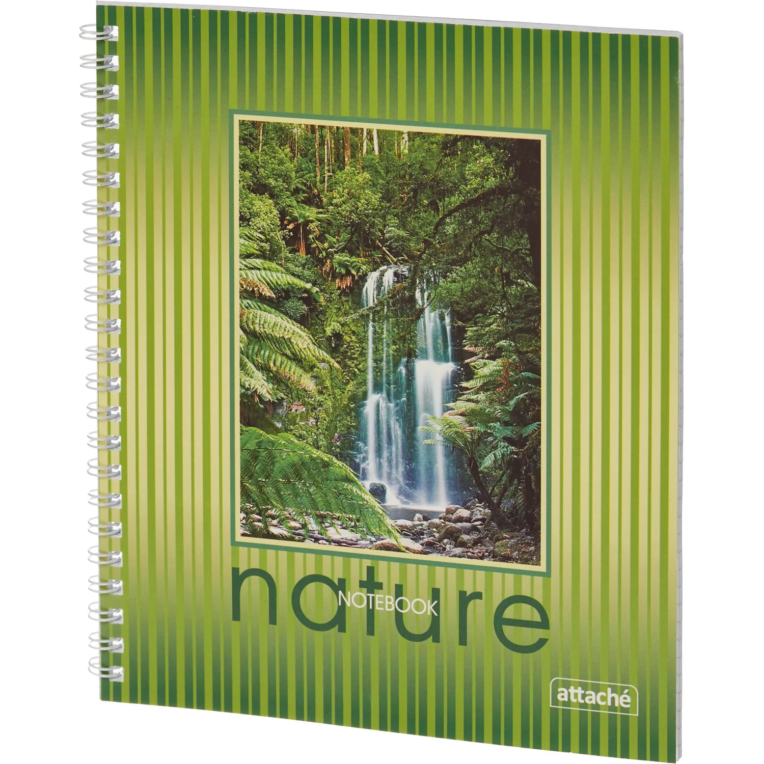 Тетрадь общая Attache,60л,клет,А5,спир,обл.мел.карт - фото 2