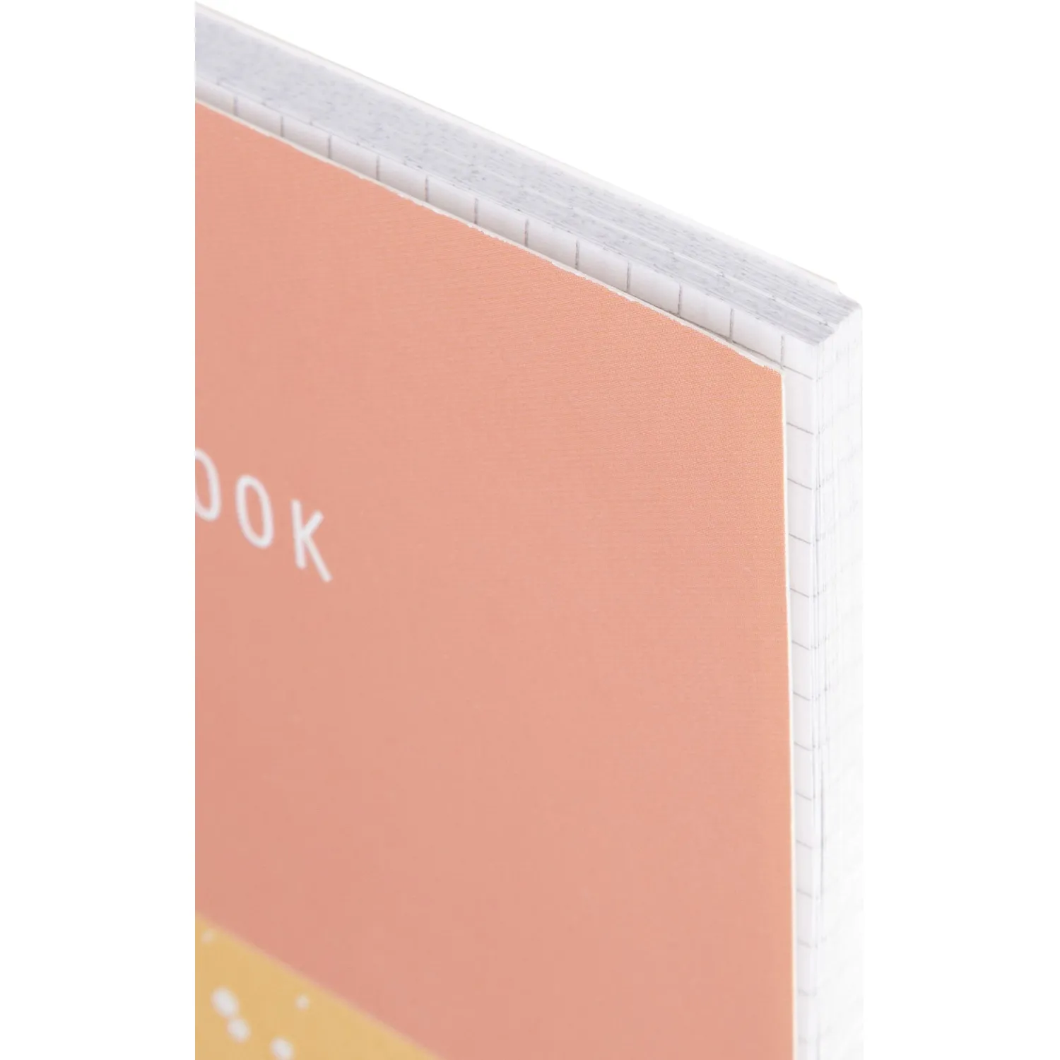 Бизнес-тетрадь Flakes pink обложка УФ лак, спираль, А5, 48л, клетка - фото 3