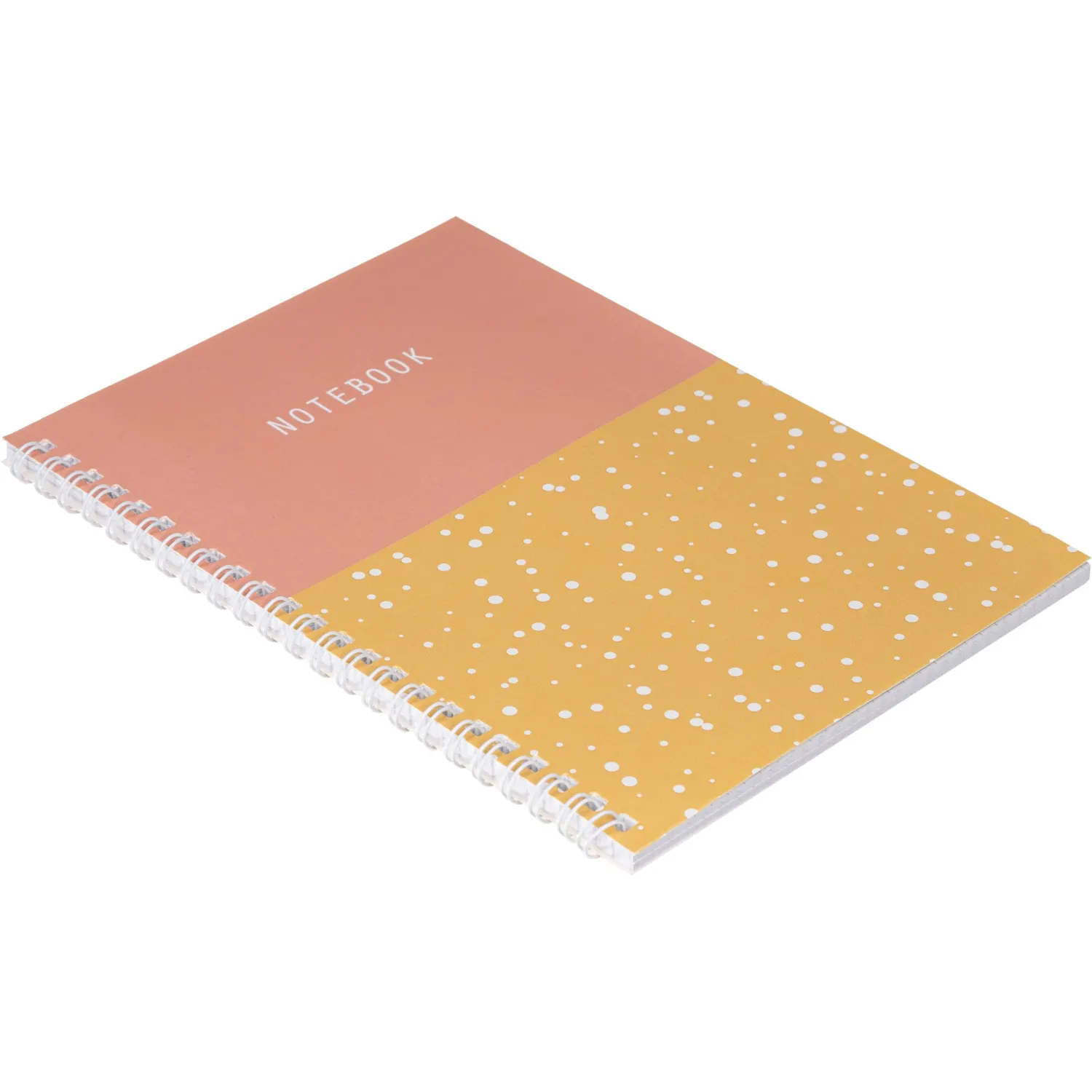 Бизнес-тетрадь Flakes pink обложка УФ лак, спираль, А5, 48л, клетка - фото 4