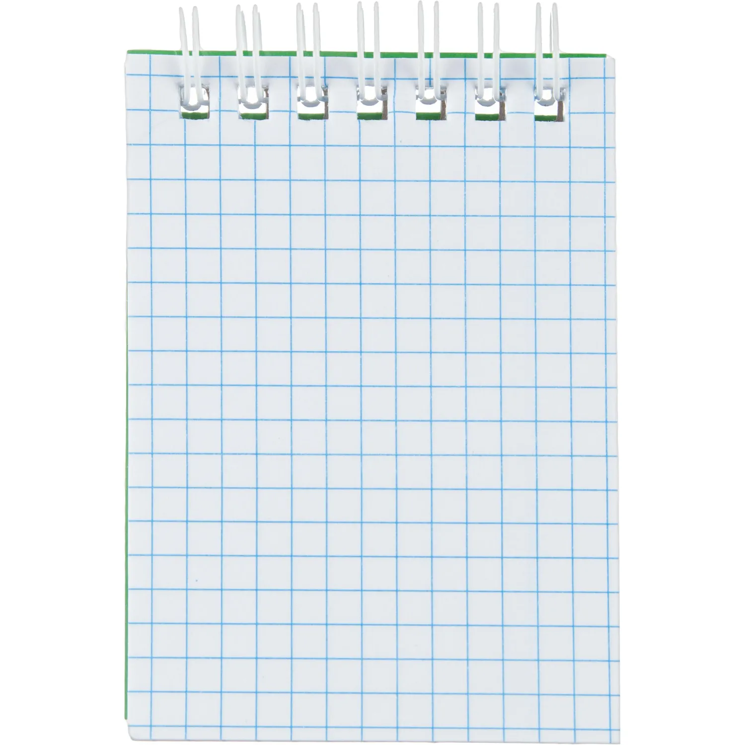 Блокнот на спирали А7 60л. ATTACHE,т.-зеленый, блок 60г, обложка 215г - фото 2