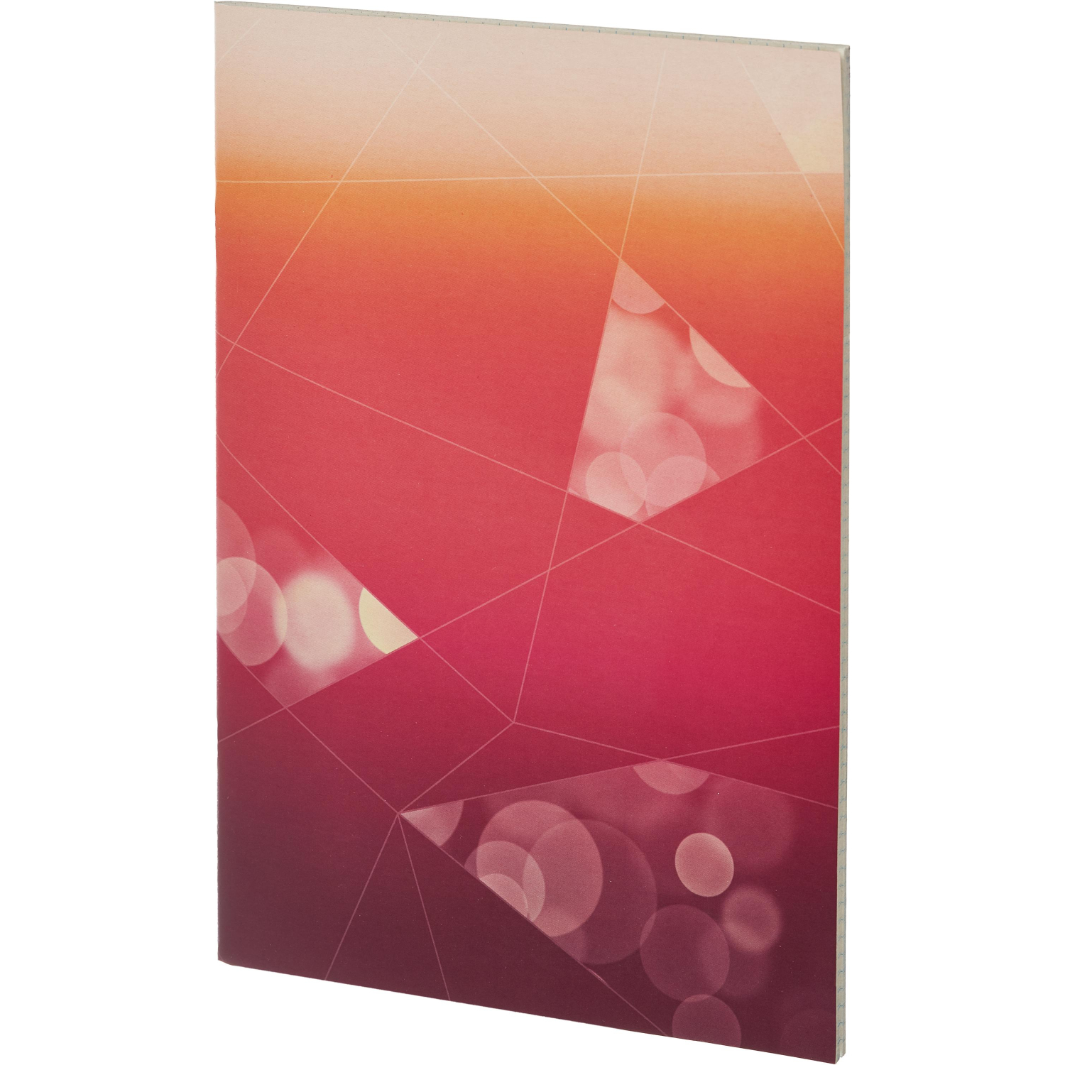 Тетрадь общая А4,48л,кл,скоб,офсет-2 Ice красн/фиол - фото 2