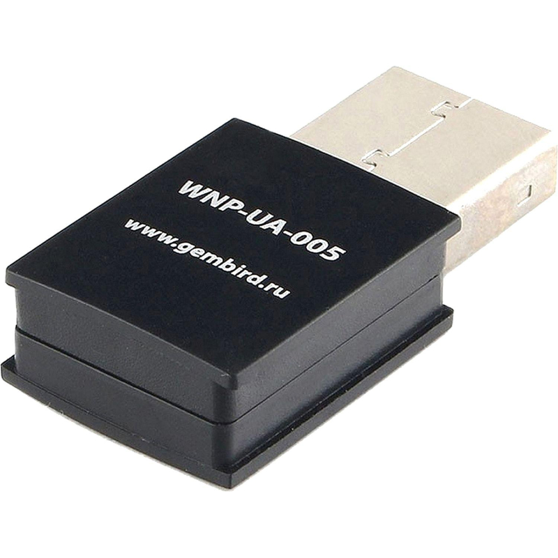 Сетевой адаптер мини WiFi Gembird 300Мбит, USB, 802.11b/g/n - фото 2