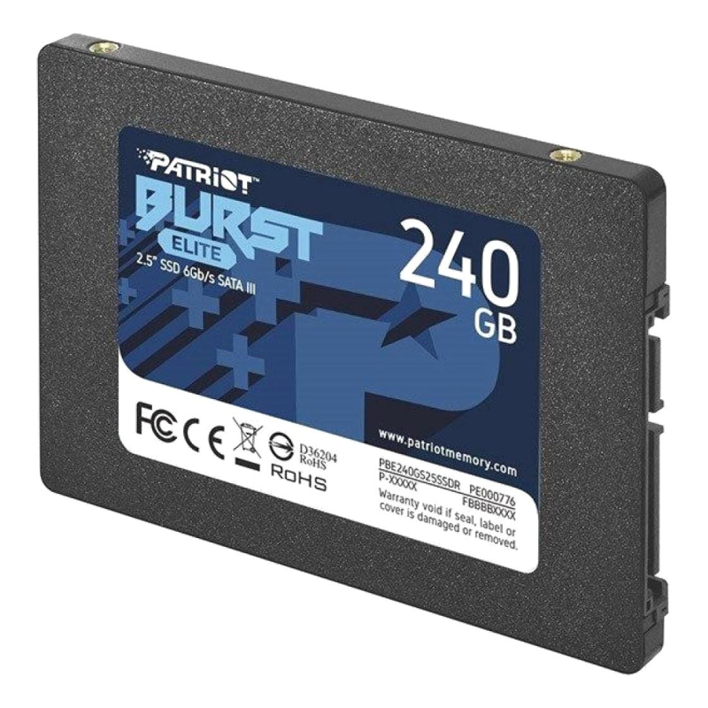 SSD накопитель Patriot BURST ELITE 2.5 240GB SATA(PBE240GS25SSDR) - фото 3