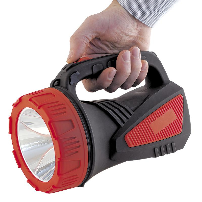 Фонарь ручной ЯРКИЙ ЛУЧ S-250A LED 5W 2 реж 100/250лм акк.220В ЗУ - фото 2