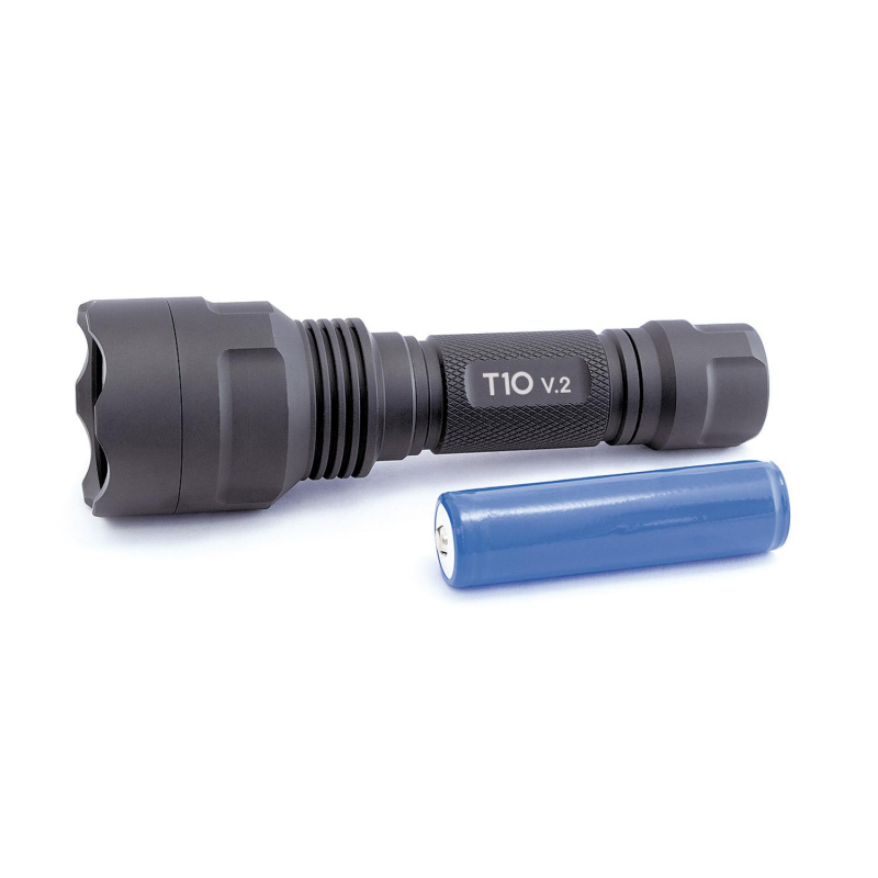 Фонарь ручной ЯРКИЙ ЛУЧ T10 v.2 CREE XP-G2 3реж акк - фото 2