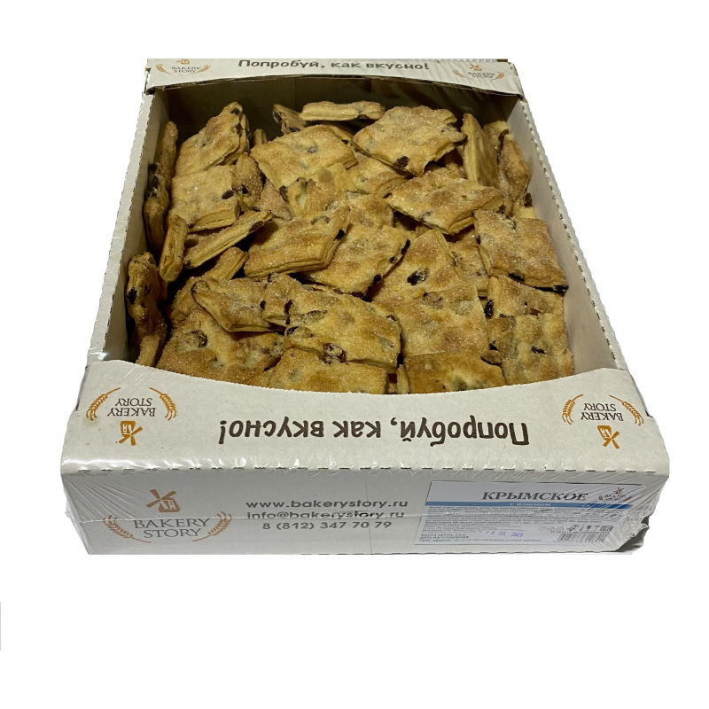 Печенье Bakery Story Изделие сдобное Крымское с изюмом, 2кг - фото 1