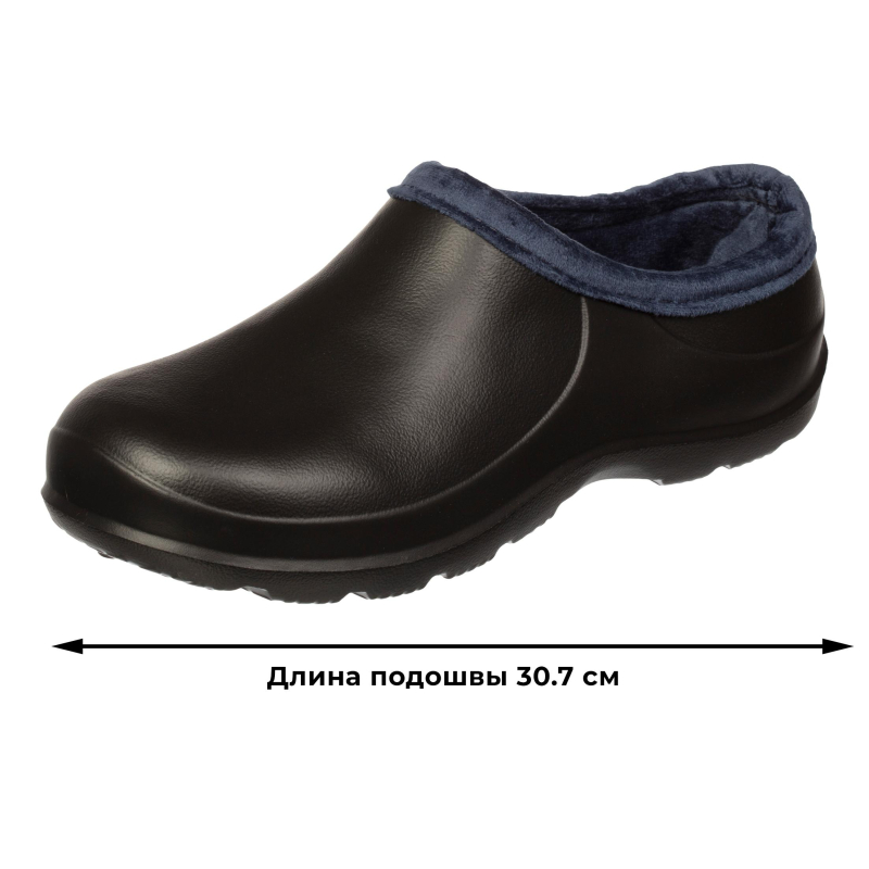 Галоши Роули мужские цв. черный ЭВА утепленные р.44 - фото 6