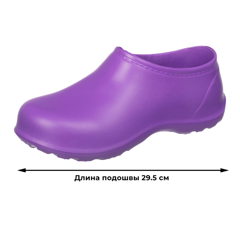 Галоши Лаура женские цв. фиолетовый ЭВА р.41 - фото 6