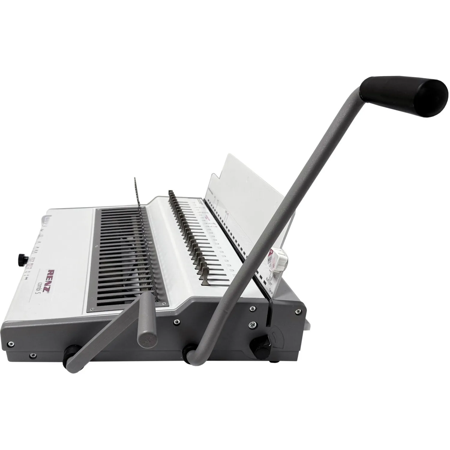 Брошюровщик Renz Combi S, без огр., А4 20л./500л., пл.пруж - фото 3