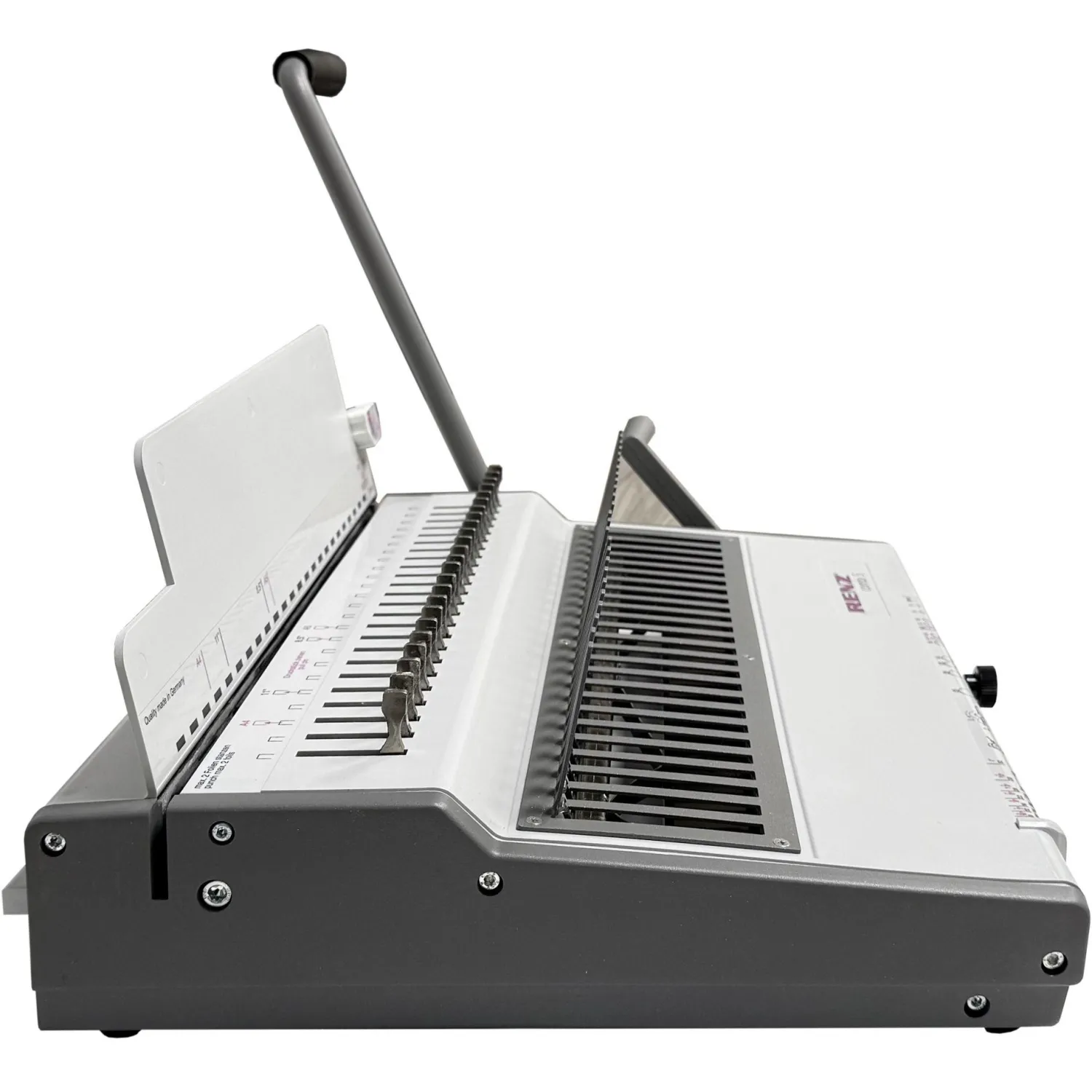 Брошюровщик Renz Combi S, без огр., А4 20л./500л., пл.пруж - фото 5