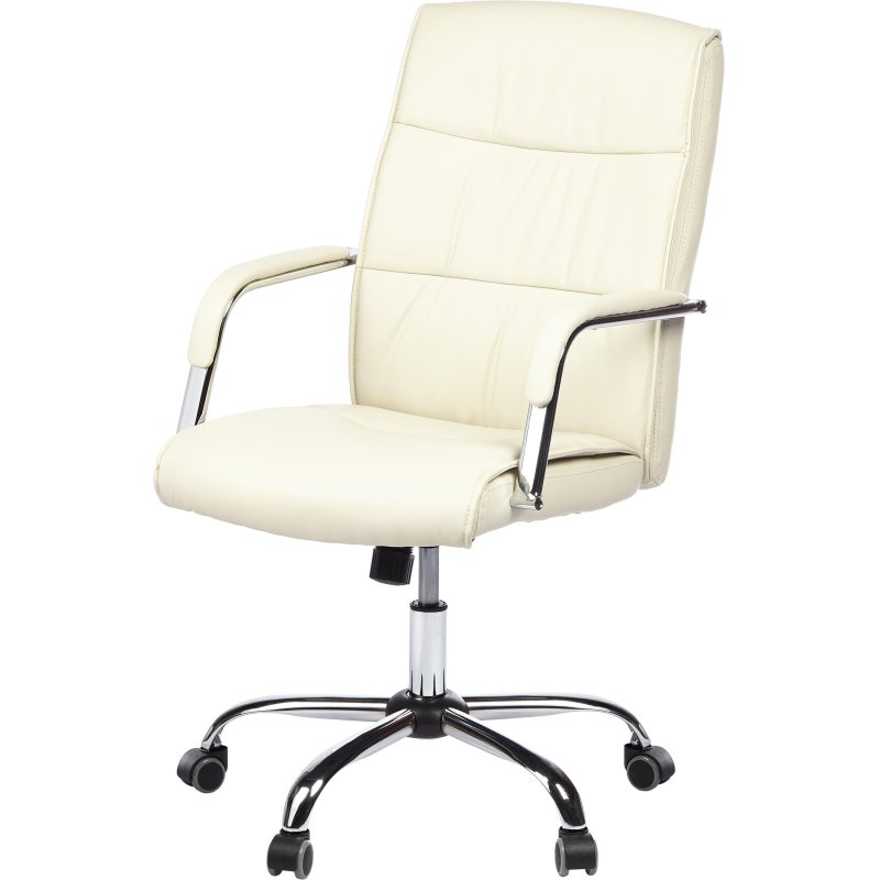 Кресло BN_SH_EChair-509 TPU к/з бежевый хром - фото 1