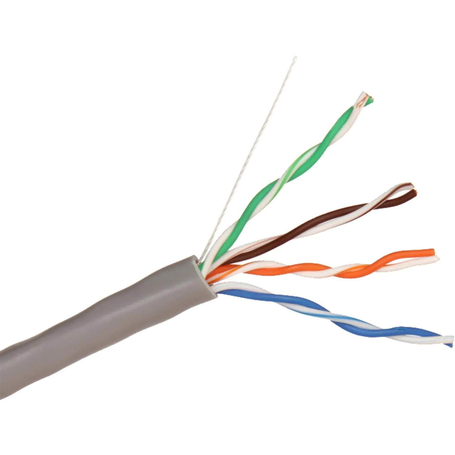 Кабель ExeGate UTP4-C5e-CU-S24-IN-PVC-GY-305-FLUKE UTP кат.5e <EX256748RUS - фото 1