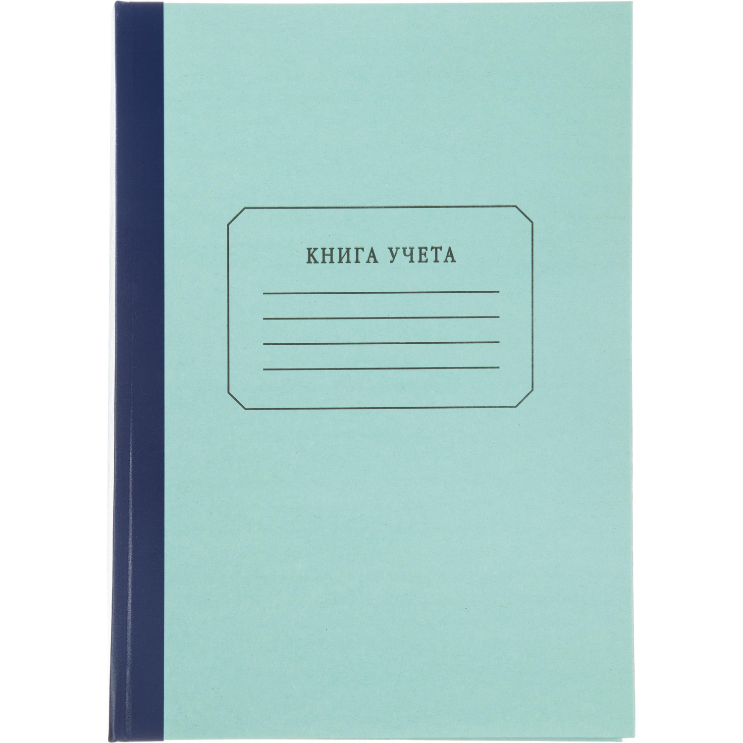 Книга учета амбарная в линейку 96л.обл.плотн.картон г/б - фото 2