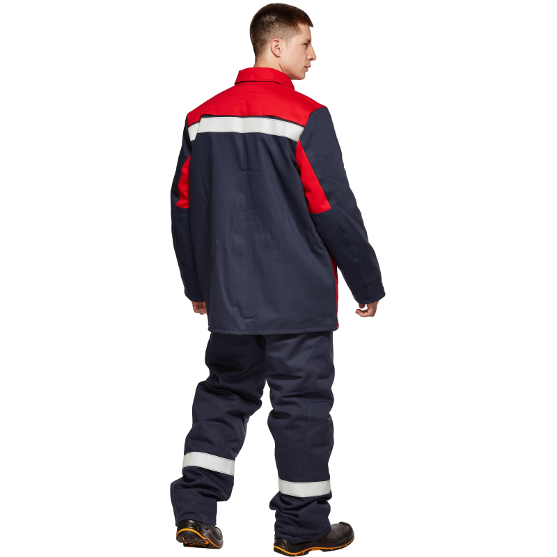 Костюм сварщика утепленный 100% х/б 450г/м2(модель КС04ОТ) (р.60-62)170-176 - фото 5