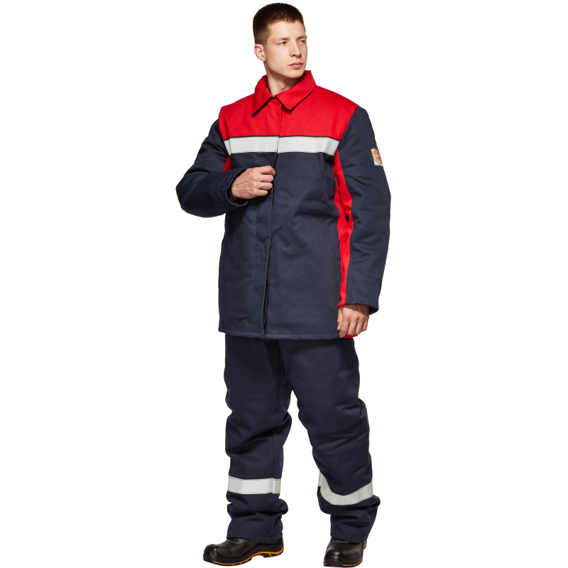 Костюм сварщика утепленный 100% х/б 450г/м2(модель КС04ОТ) (р.60-62)170-176 - фото 6
