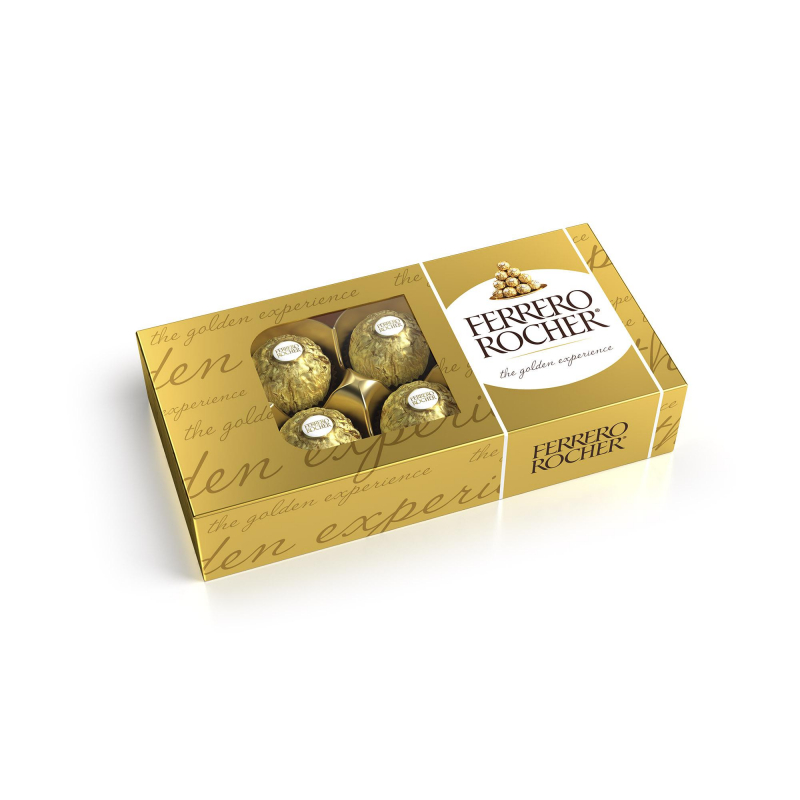 Конфеты Ferrero Rocher пенал, 75г - фото 1