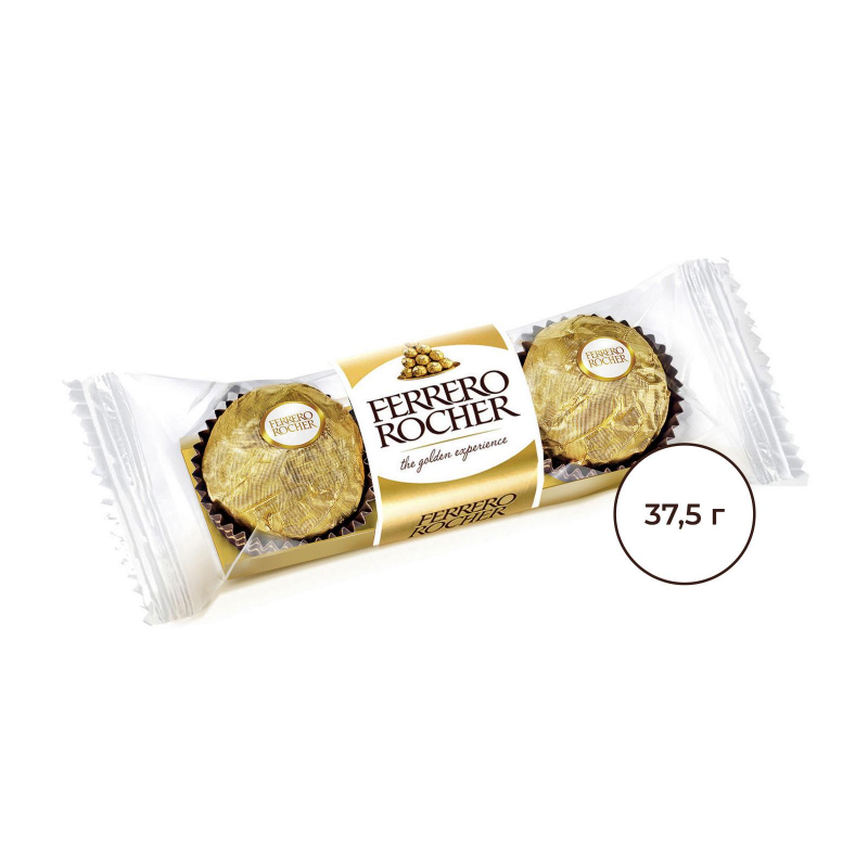 Конфеты Ferrero Rocher, 37,5г - фото 1