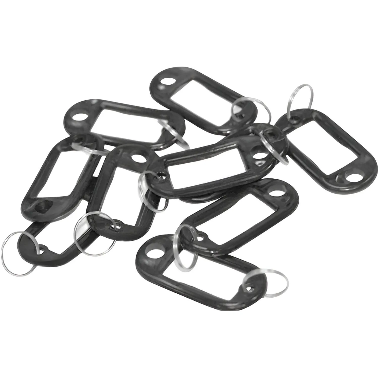 Бирки для ключей 10 шт/уп, черная - фото 3