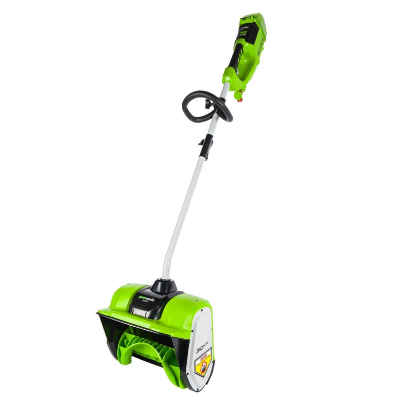 Снегоуборщик аккумуляторный бесщет. Greenworks GD40SSK2 (2600807UA) - фото 1