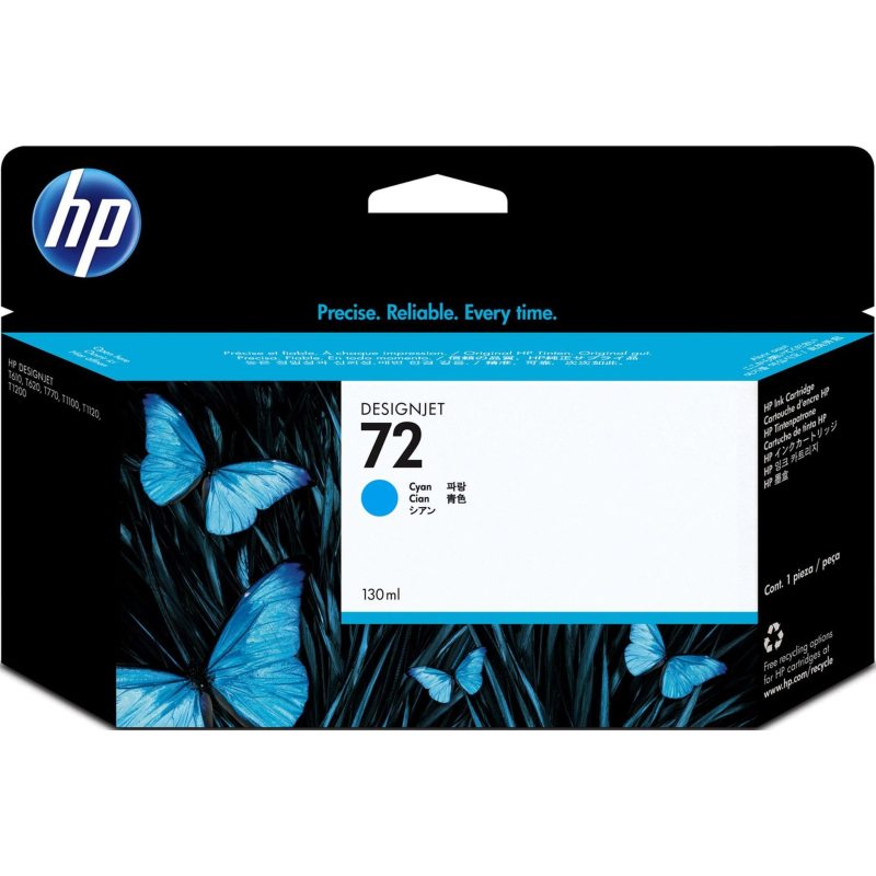 Картридж струйный HP 72 C9371A гол. для DgnJ T610/770/1100/1120 - фото 1