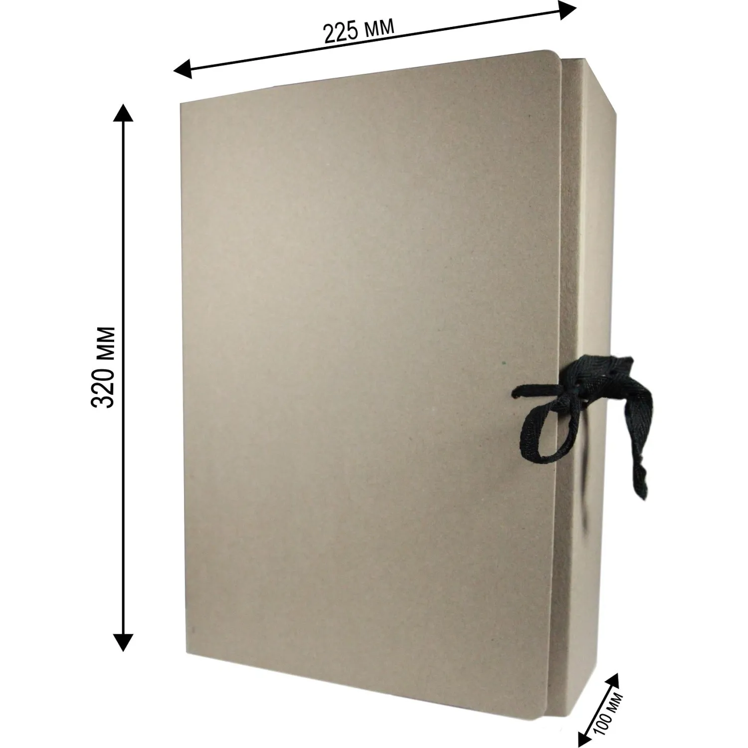 Папка архивная складная из переплетного картона 100мм - фото 6