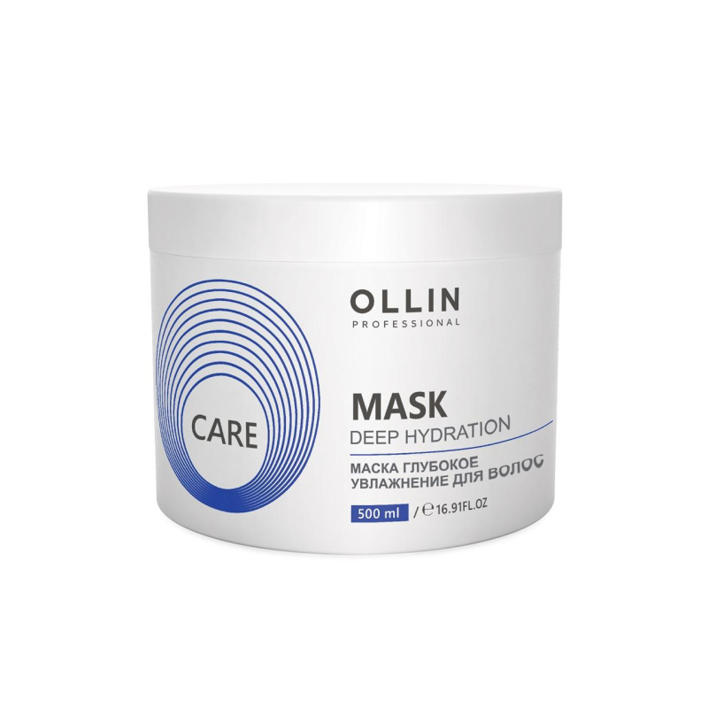 Маска для волос OLLIN CARE глубокое увлажнение для волос 500мл - фото 1