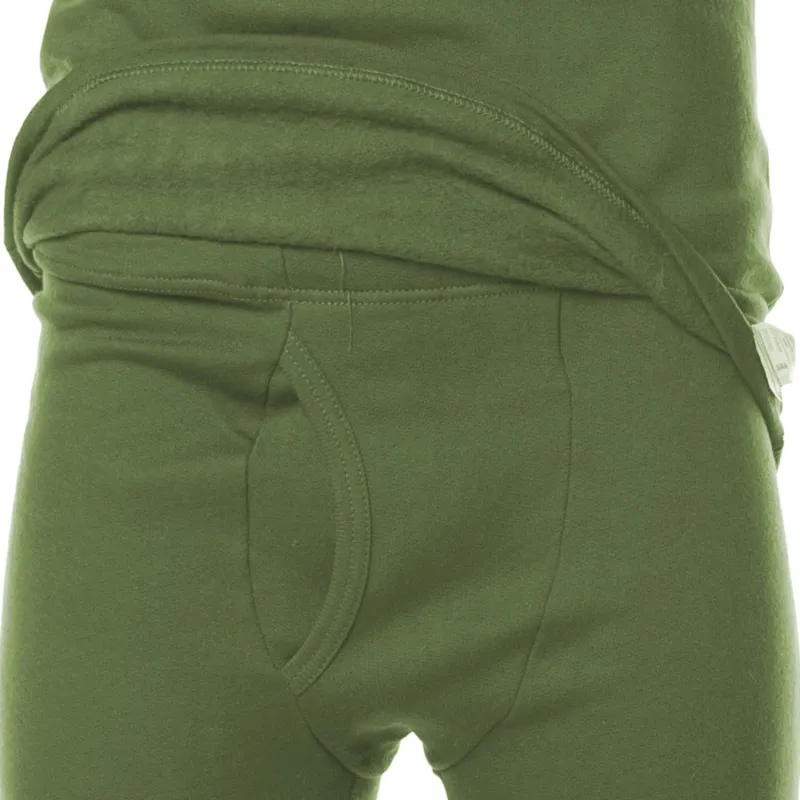 Белье нательное трикотаж зимнее с начесом цв.олива (р.48-50) р. 170-176 - фото 10