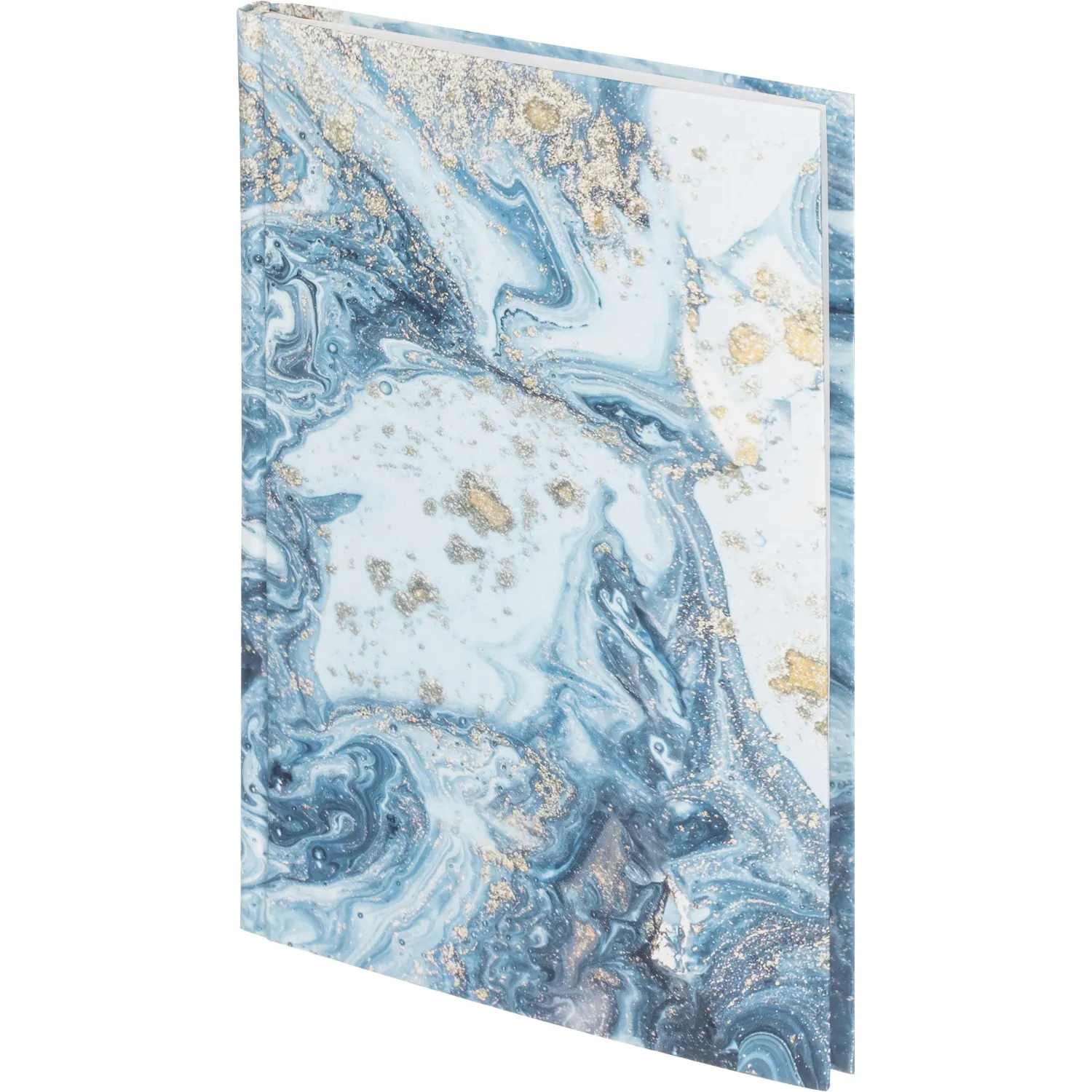 Бизнес-тетрадь А5,96л,7БЦ,клетка,Attache Selection серо-голуб - фото 2