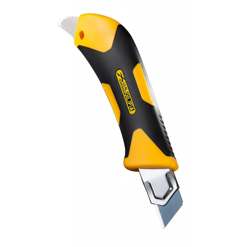 Нож OLFA X-design,двухкомп.корпус,метал.направ.,18мм,фикс.AUTOLOCK OL-L5-AL - фото 4