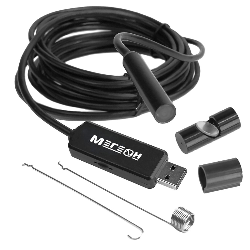 Видеоскоп эндоскоп USB 2м МЕГЕОН 33020 - фото 5