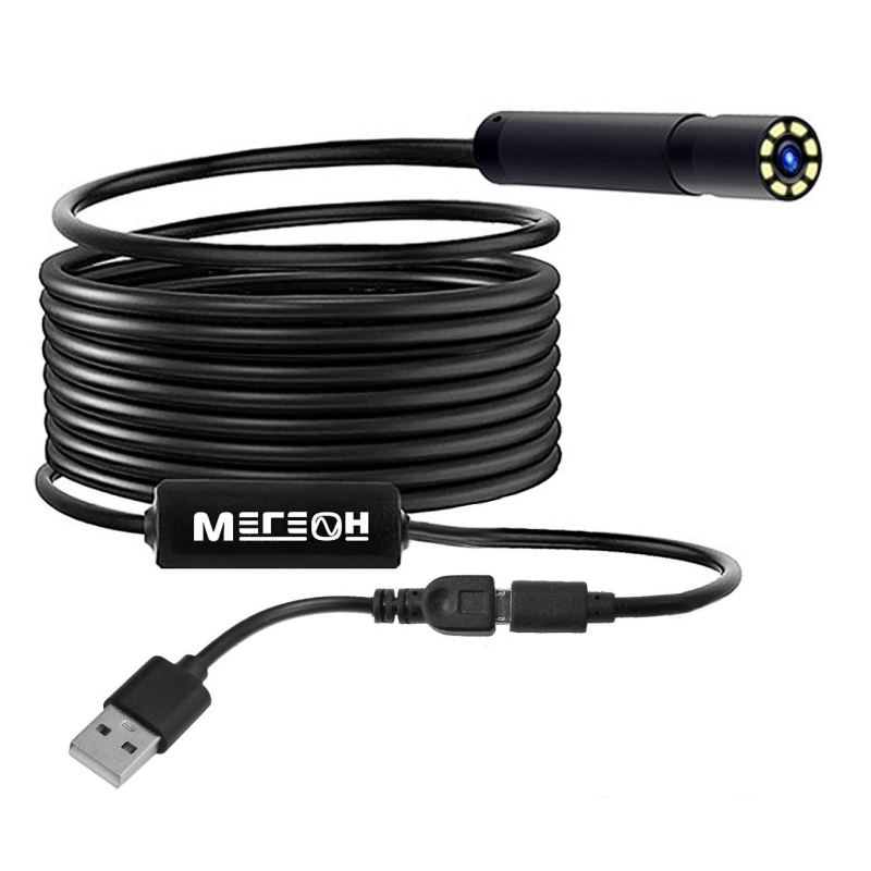 Видеоскоп эндоскоп USB 2м МЕГЕОН 33021 - фото 1