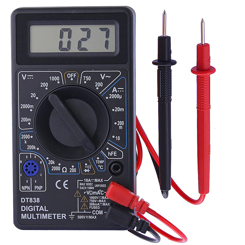 Мультиметр DT-838 - фото 1