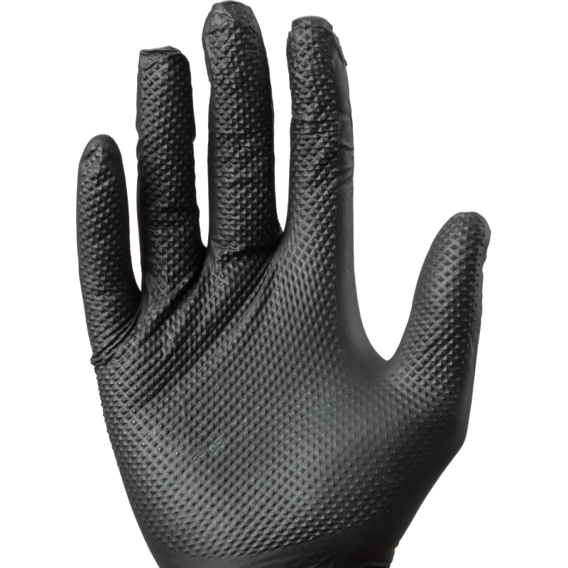 Перчатки одноразовые нитрил GOGRIP BLACK цв.черный (25 пар/уп) р.XXL,ПС - фото 7