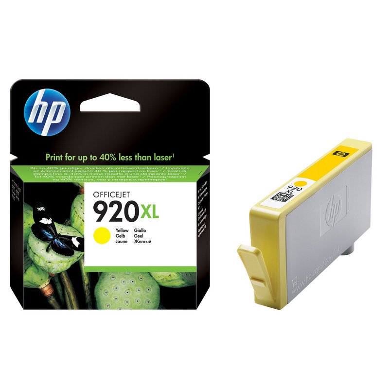 Картридж струйный HP 920XL CD974AE жел. пов.емк. для OJ 6000 - фото 2