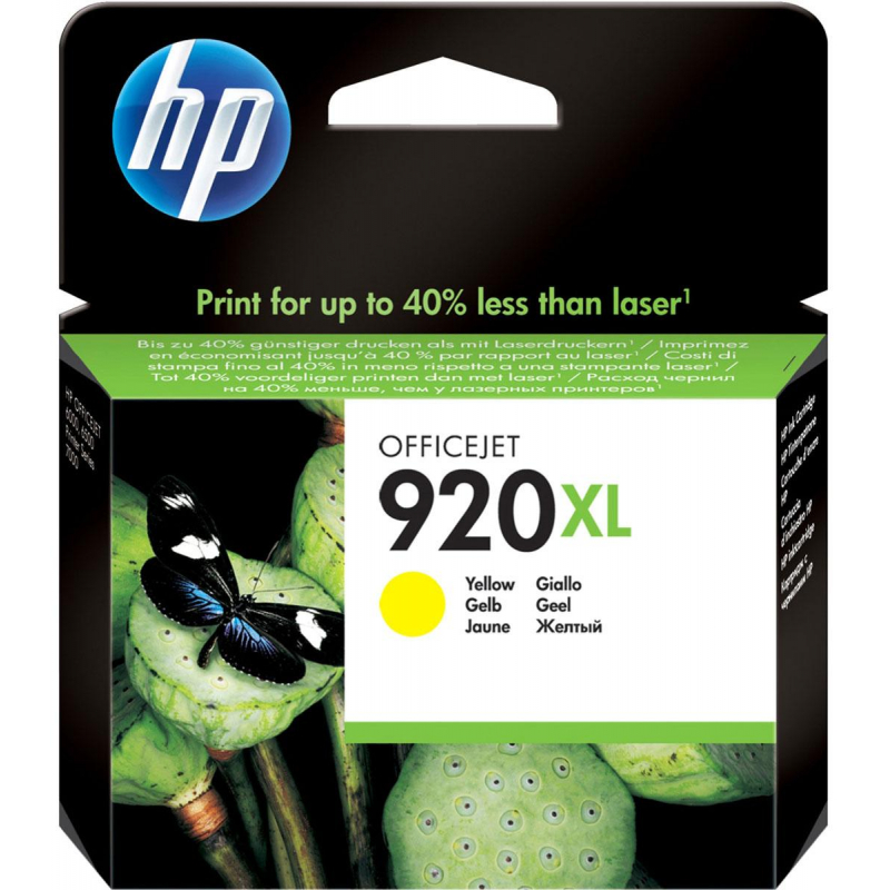 Картридж струйный HP 920XL CD974AE жел. пов.емк. для OJ 6000 - фото 4